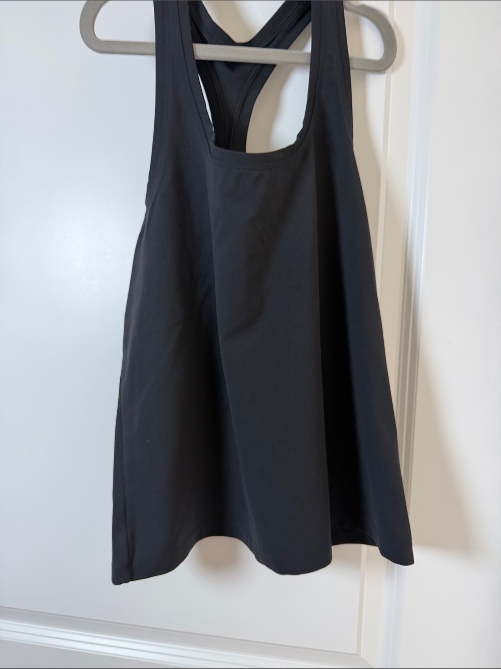 Black Racerback Athletic Tank